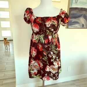 by the way. Dress - Fun, floral and satin feel XS